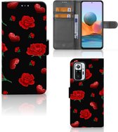 Wallet Book Case Xiaomi Redmi Note 10 Pro Smartphone Hoesje Valentijnscadeau