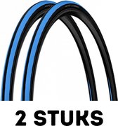 Fietsband - Buitenband - Set van 2 - Fiammante 28 x 7/8 (23-622) zwart/blauw