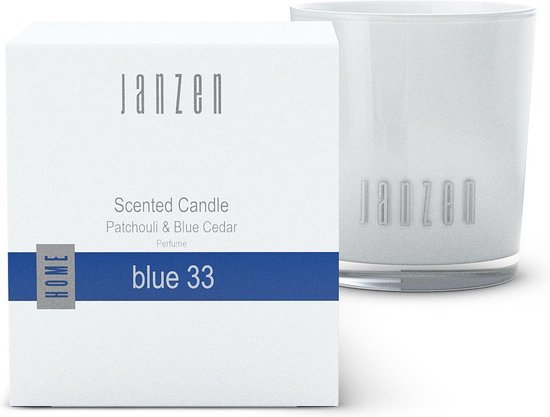 JANZEN Scented Candle Blue 33