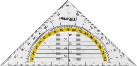 Géoc triangle Westcott 14cm