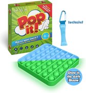 Pop It Fidget Toys Pakket onder de vijtien euro met Glow In The Dark PopIt Blauw en Mesh and Marble  - Kids Toy - Ecomtrends®