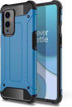 Armor Hybrid Back Cover - OnePlus 9 Hoesje - Lichtblauw