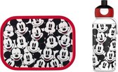 MICKY MOUSE Lunchset Pop up Drinkfles + Broodtrommel