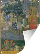 Tuinposter - Tuindoek - Tuinposters buiten - La Orana Maria - schilderij van Paul Gauguin - 90x120 cm - Tuin