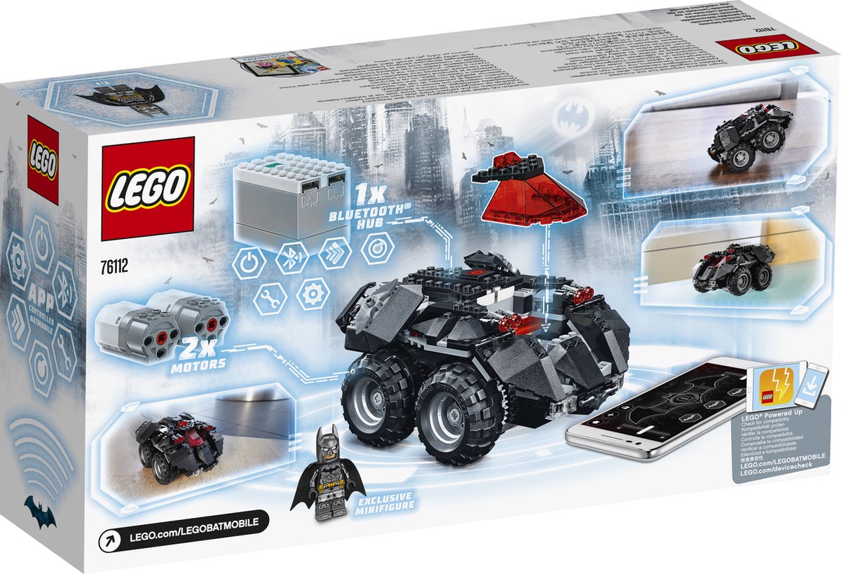 LEGO Marvel Super Heroes Batmobiel met app-bediening 76112 — afbeelding 16