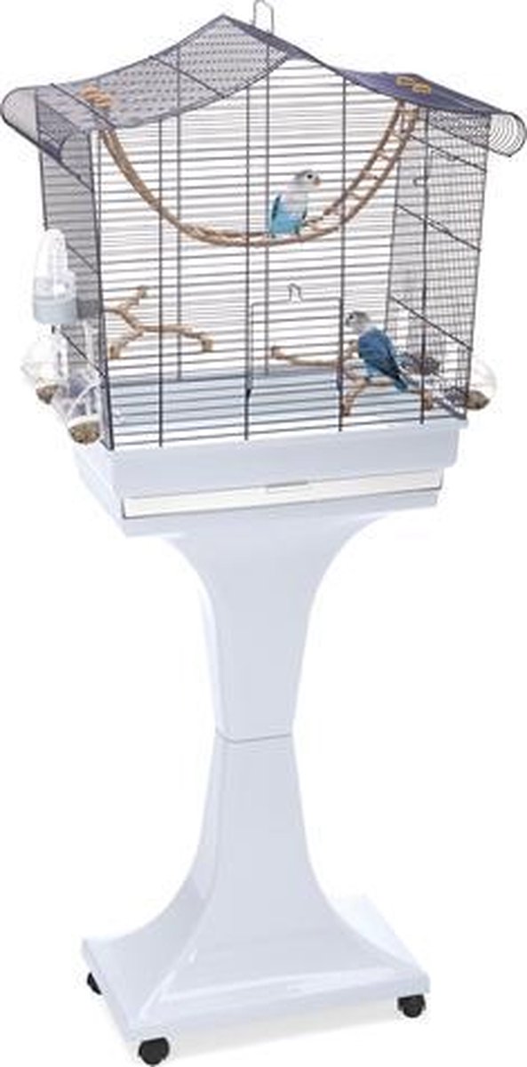 Imac vogelkooi sofia  lichtgrijs (62,5X33X61-132 CM)