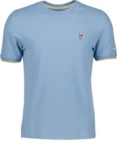 Colours & Sons T-shirt - Modern  Fit  - Blauw - M