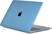 Lunso Geschikt voor MacBook Pro 16 inch (2019) cover hoes - case - Sand Light Blue