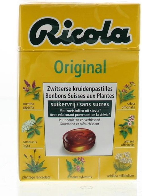 Ricola Original Suikervrij Box 50 gr | bol