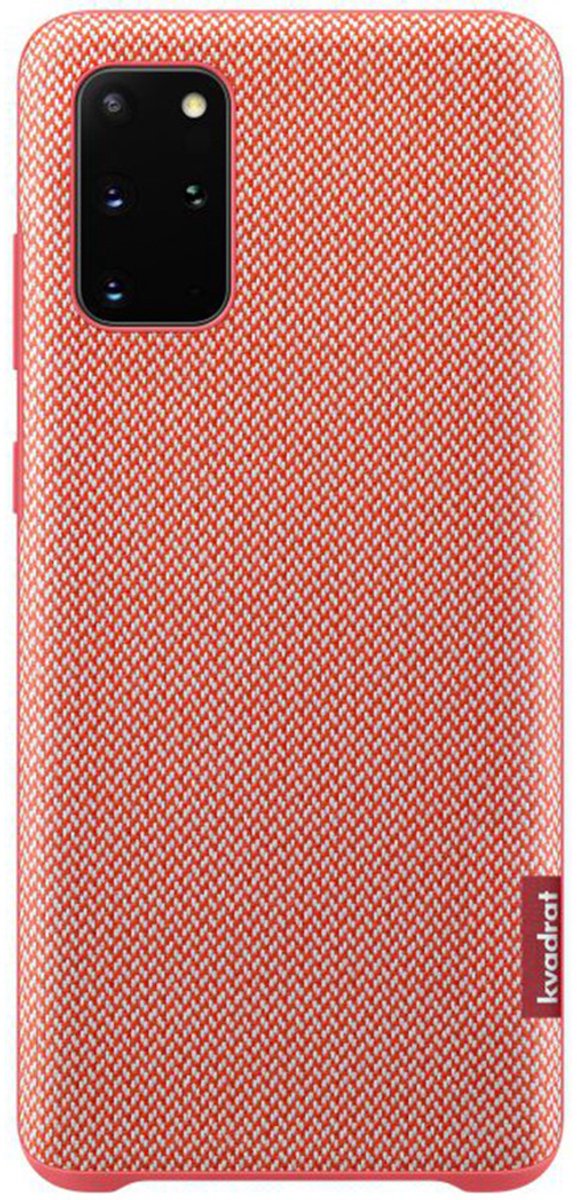 Samsung Kvadrat Hoesje - Samsung Galaxy S20 Plus - Rood