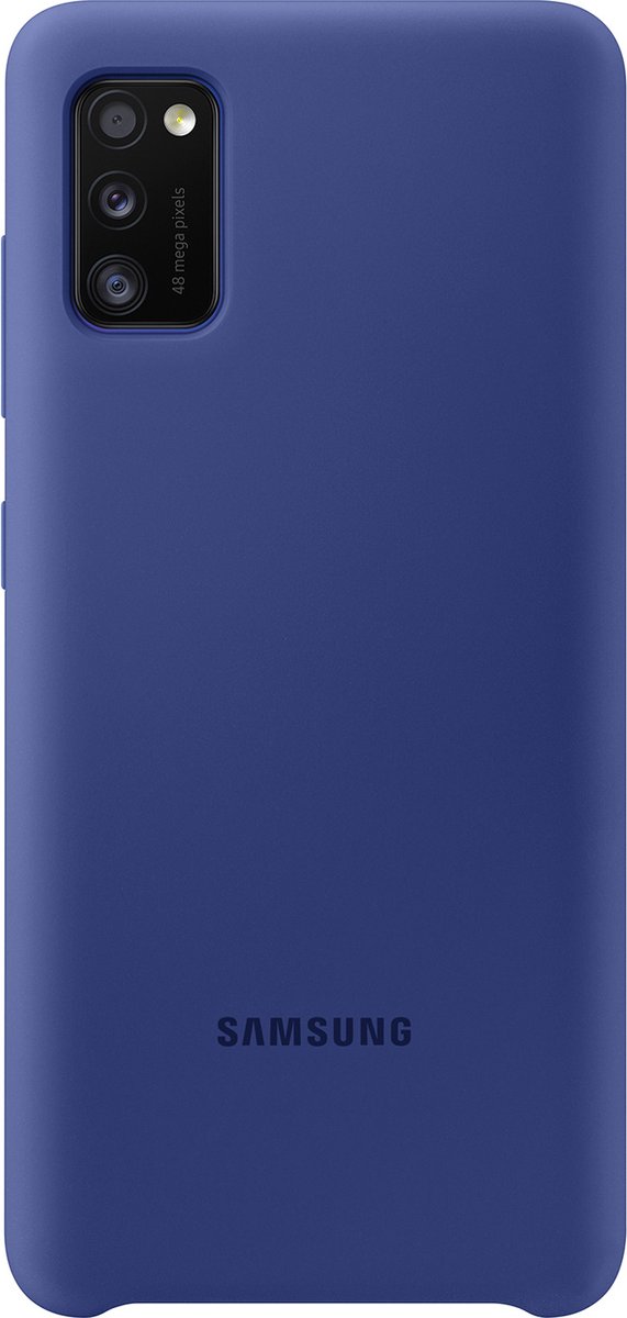Samsung Silicone Hoesje - Samsung Galaxy A41 - Blauw