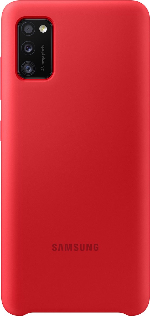 Samsung Silicone Hoesje - Samsung Galaxy A41 - Rood
