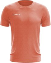 Jartazi T-shirt Premium Heren Katoen Koraaloranje Maat Xxl