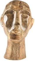 Face ornament Mango wood Nature 18 cm