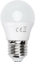 LED Lamp - Smart LED - Igory Exona - Bulb G45 - 5W - E27 Fitting - Slimme LED - Wifi LED - Aanpasbare Kleur - Mat Wit - Glas