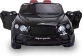 Bentley Continental Supersports - Elektrische Kinderauto - 2-zits - Afstandsbediening - Zwart