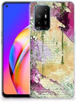 Siliconen Hoesje OPPO A94 5G | Reno5 Z GSM Hoesje Customize Schilderij