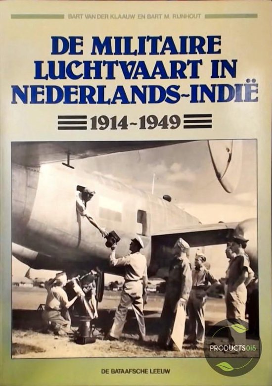 Militaire luchtvaart ned.-indie 1914-49 - cover