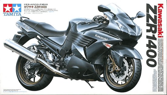 Tamiya Kawasaki ZZR 1400 Kit de montage Moto 1:12 | bol.com