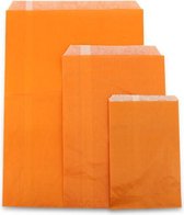 Cadeauzakjes 100x160mm Oranje - 1.000 st