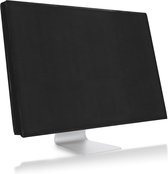 Housse kwmobile pour moniteur 27-28" - Housse de protection pour écran PC en noir - Cache écran