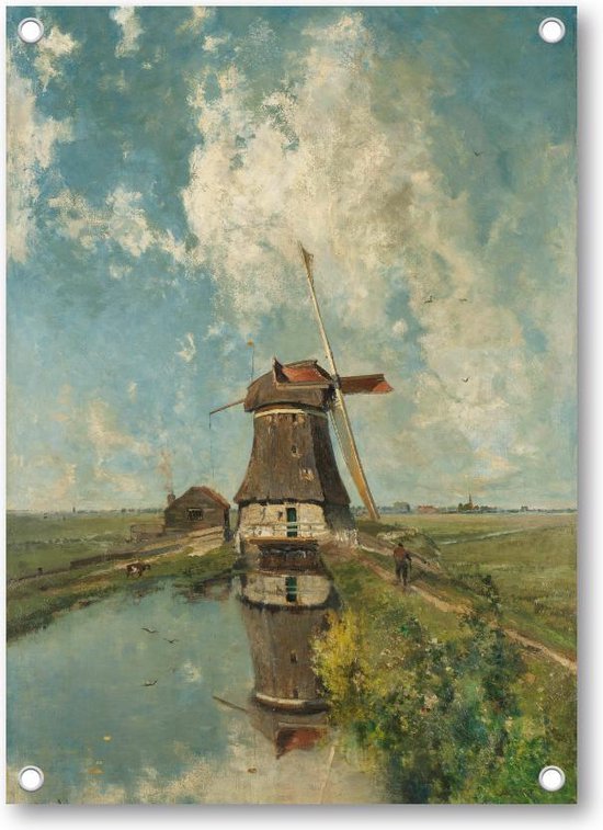 In de maand juli - Tuinposter 50x70 - Wanddecoratie - Paul Joseph Constantin Gabriël - Meesterwerken