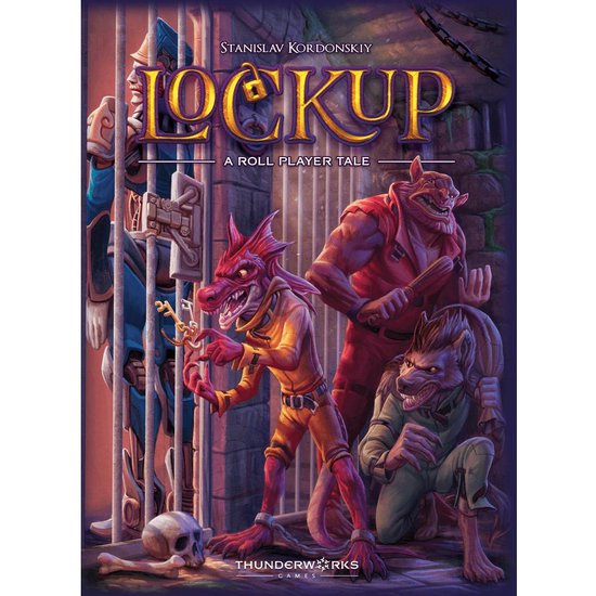 Boek: Lockup a Roll Player Tale Boxed Board Game, geschreven door Thunderworks Games