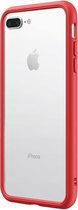 Apple iPhone 8 Plus Hoesje - Rhinoshield - CrashGuard NX Serie - Hard Kunststof Bumper - Rood - Hoesje Geschikt Voor Apple iPhone 8 Plus