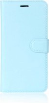 Mobigear Classic Bookcase Hoesje - Geschikt voor Huawei P20 Lite (2018) - Blauw