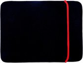 Mobigear Two Way Neopreen Sleeve Universeel - Laptop 13 inch - Zwart / Rood