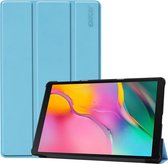 Samsung Galaxy Tab A 10.1 (2019) Hoes - ENKAY - Smart Serie - Kunstlederen Bookcase - Blauw - Hoes Geschikt Voor Samsung Galaxy Tab A 10.1 (2019)