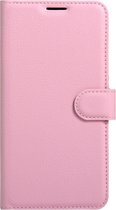 Mobigear Classic Bookcase Hoesje - Geschikt voor HTC U Ultra - Roze