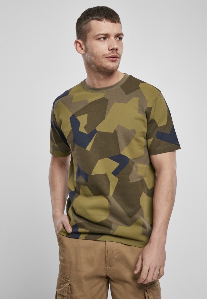 Brandit - Basic Heren T-shirt - S - Groen