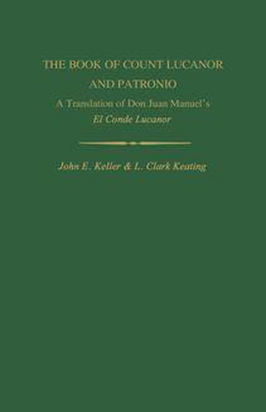 Studies in Romance Languages 16 - The Book of Count Lucanor  ... - cover