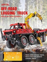 ETB BlocksÂ® Technic Boom lader 3086 stukjes - RC Voertuigen - Engineering Truck - Hijskraan - Bestuurbare auto- Compatibel met grote merken