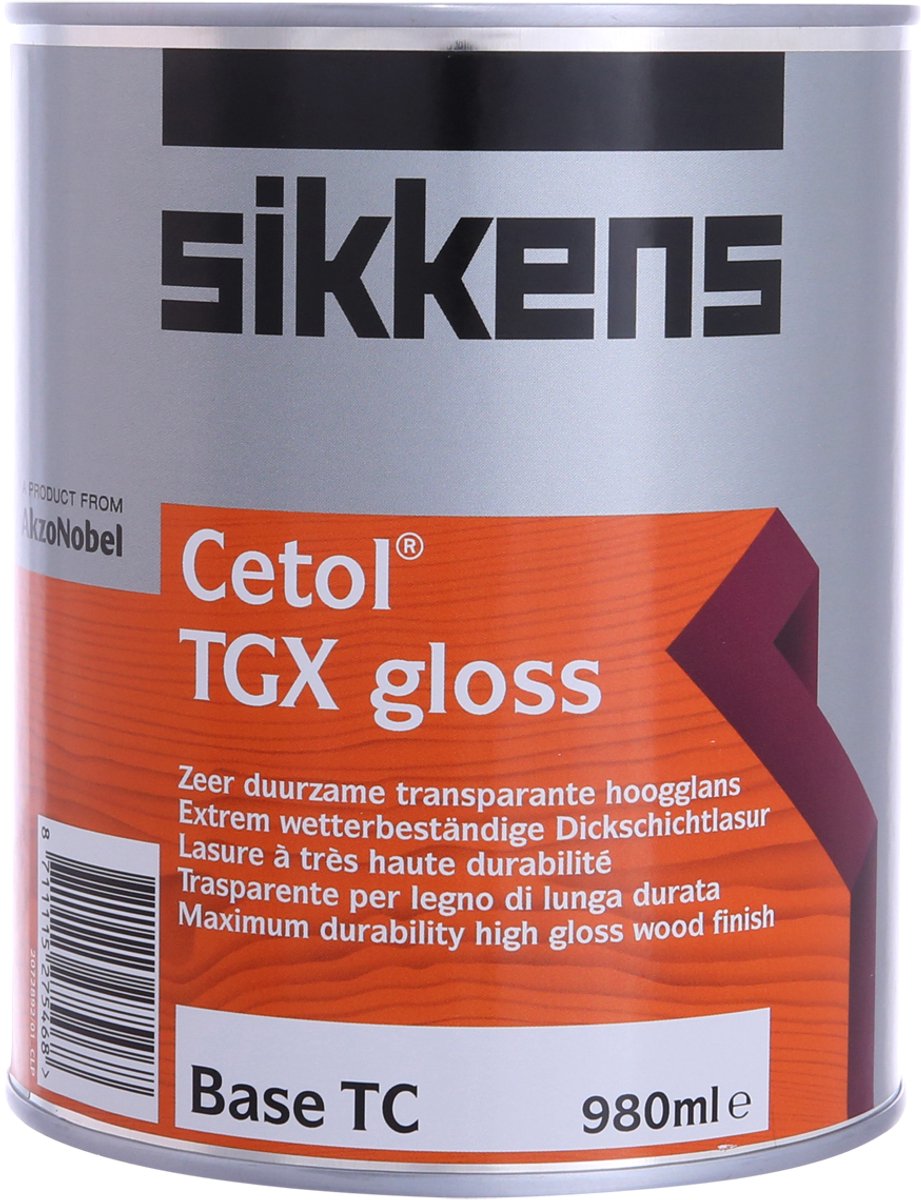 Sikkens Cetol TGX Gloss 009 Donker Eiken 2,5 Liter