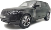 The 1:18 Diecast modelcar of the Range Rover SV Autobiographic Dynamic of 2020 in Black. The manufacturer of the scalemodel is LCD Models.This model is only online available.