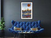 Artgeist - Schilderij - Sun - Multicolor - 30 X 45 Cm