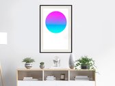 Artgeist - Schilderij - Ultraviolet Ii - Multicolor - 40 X 60 Cm