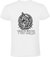 Prutser Heren t-shirt | Huis Anubis | Egypte | Egyptische goden | grappig | cadeau | Wit