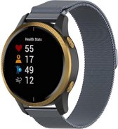 Milanees Smartwatch bandje - Geschikt voor  Garmin Vivomove HR Milanese band - space grey - Horlogeband / Polsband / Armband