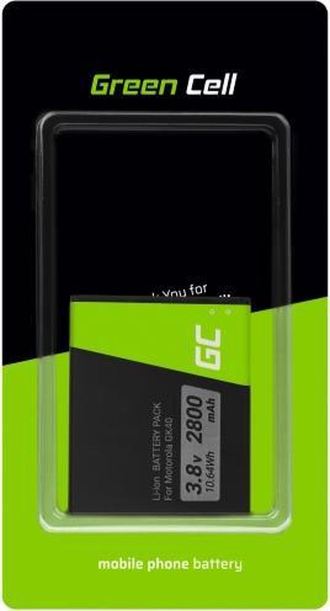 Ondenkbaar vroegrijp bestuurder GK40 batterij voor Motorola Moto G4 G5 E3 E4 E5. | bol.com