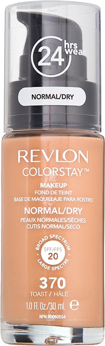 Goedkoopste Revlon Colorstay Foundation With Pump Dry Skin - 370 Toast