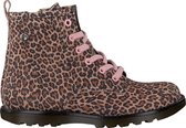 Pinocchio P1690 Veterboots - Laarzen Met Veters - Meisjes - Bruin - Maat 24