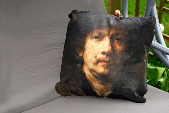 Buitenkussens - Tuin - Zelfportret - Schilderij van Rembrandt van Rijn