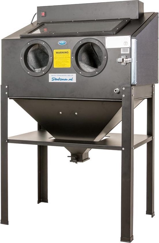 Datona® Straalcabine - 220 liter *exclusive edition* - Zwart