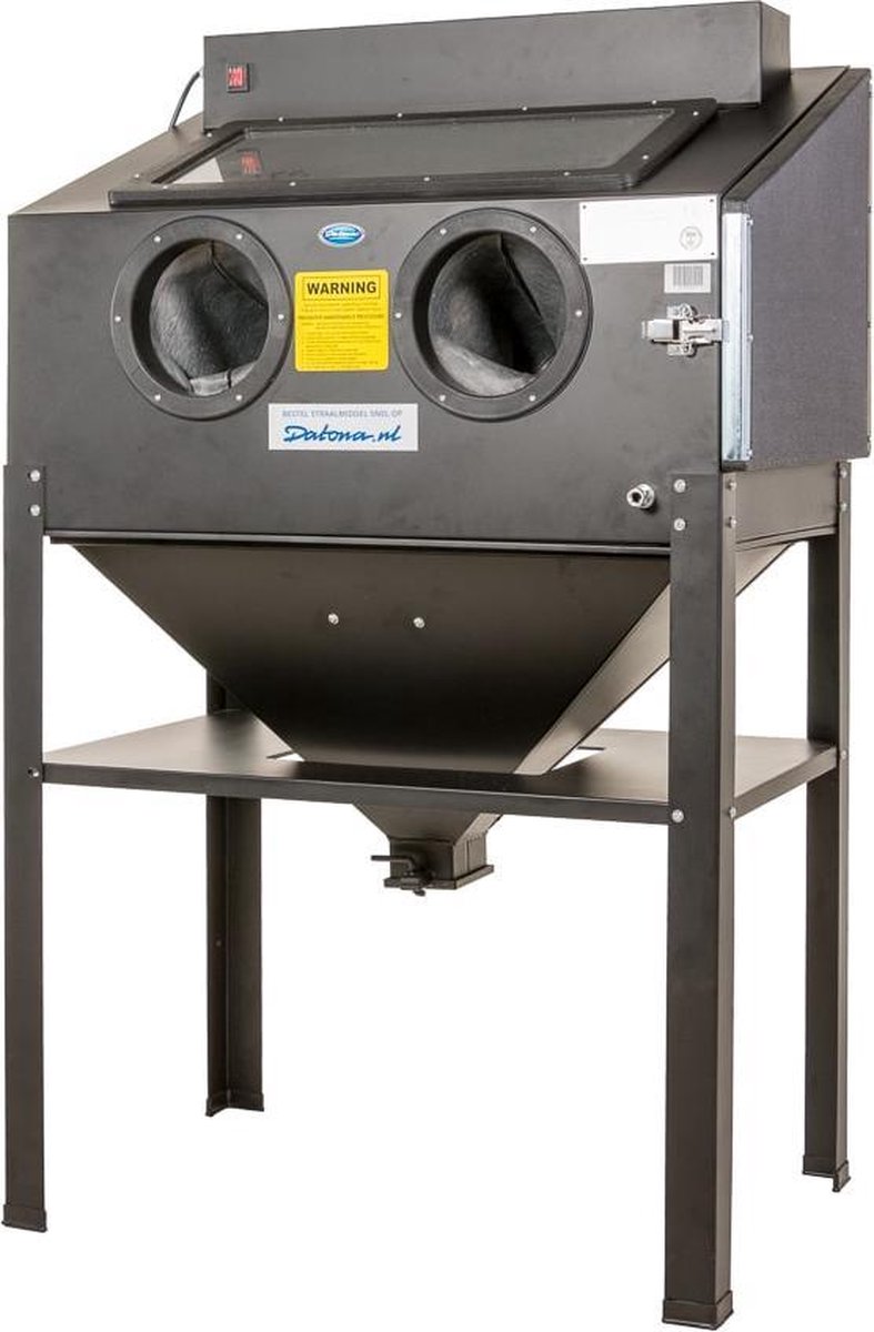 Datona® Straalcabine - 220 liter *exclusive edition* - Zwart