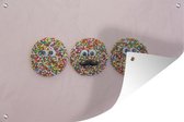 Tuindecoratie Sprinkle koekjes - 60x40 cm - Tuinposter - Tuindoek - Buitenposter