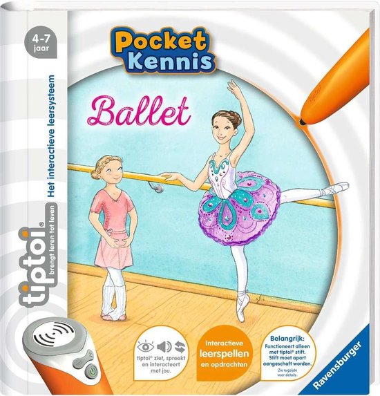 tiptoi® Pocket Boek Ballet - Ravensburger - Leersysteem - tiptoi