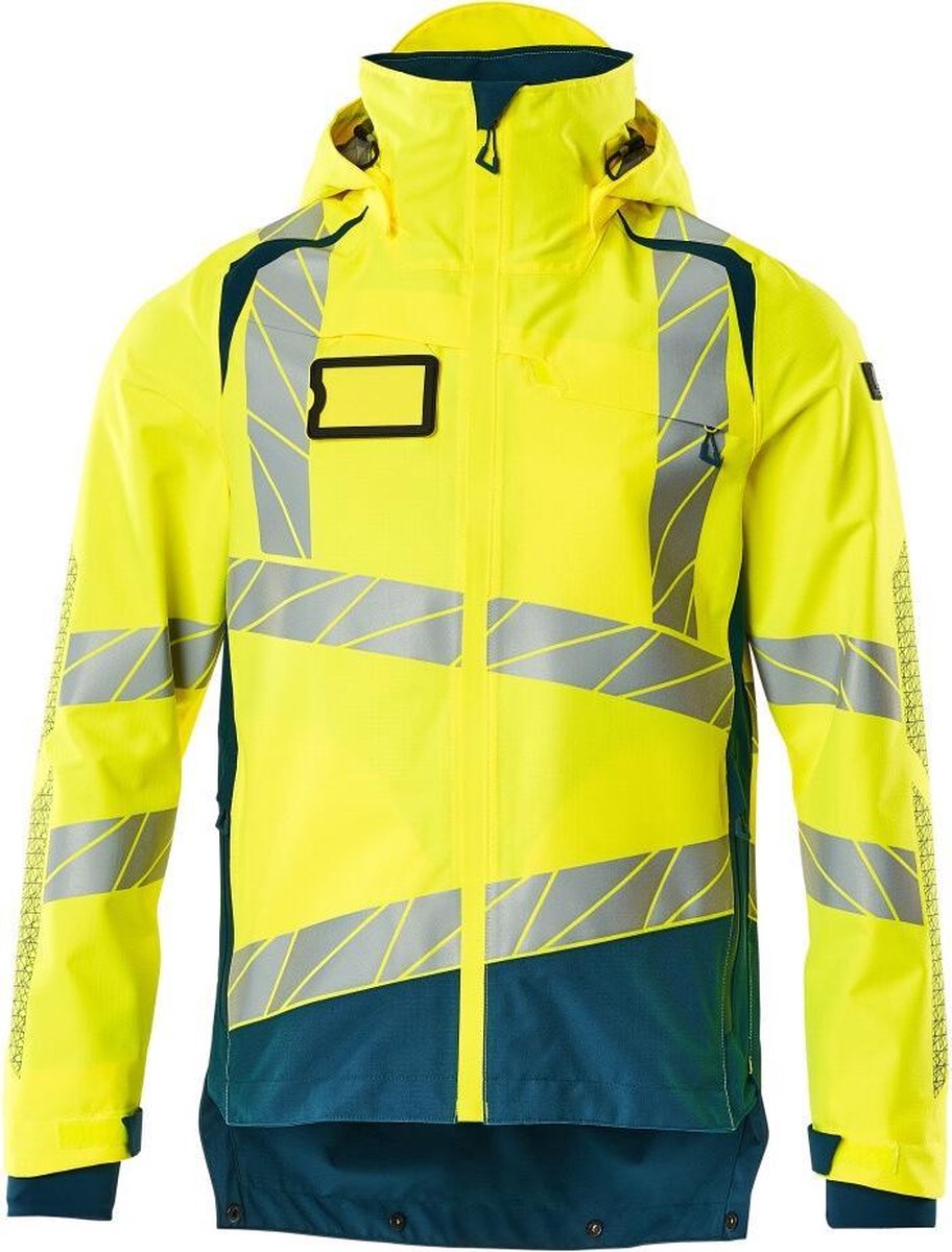Mascot Accelerate Safe Shell Jas 19301 - Mannen - Geel/Petrol - 3XL